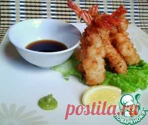 Креветки темпура - кулинарный рецепт