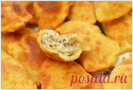 Добавляем в тесто ложку уксуса и готовим сочные маленькие и очень вкусные ХУШУРЫ.
