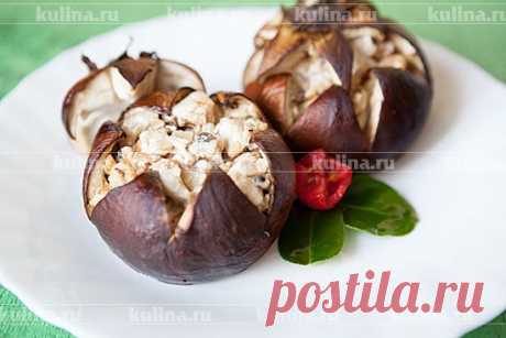 Баклажаны фаршированные курицей – рецепт приготовления с фото от Kulina.Ru