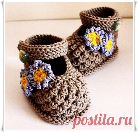 Схема узора. Пинетки / Богатая добыча