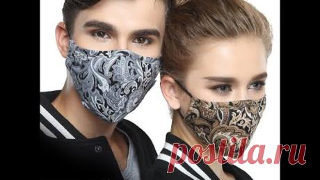 Как сшить маску многоразовую медицинскую своими руками быстро и легко Face Mask