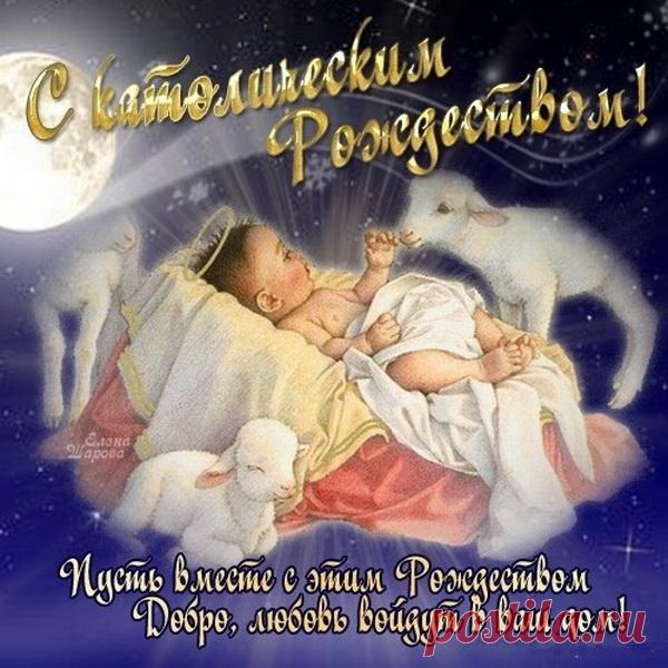 Пусть в этот день рождественский и яркий
Пошлет вам Бог чудесные подарки!
Желаю, чтобы вам Господь с небес
Послал здоровья, счастья и чудес!