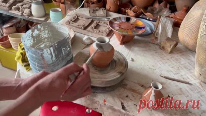 Утильный и глазурный обжиг кувшинов сделанных на гончарном круге в муфельной печи Plavka.Pro | Plavka.Pro | Дзен