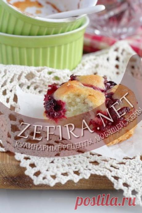 Нежный кекс с вишней - домашние рецепты с фото