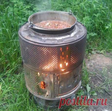 Печь и кондиционер для дачи из бросовых материалов — 6 соток