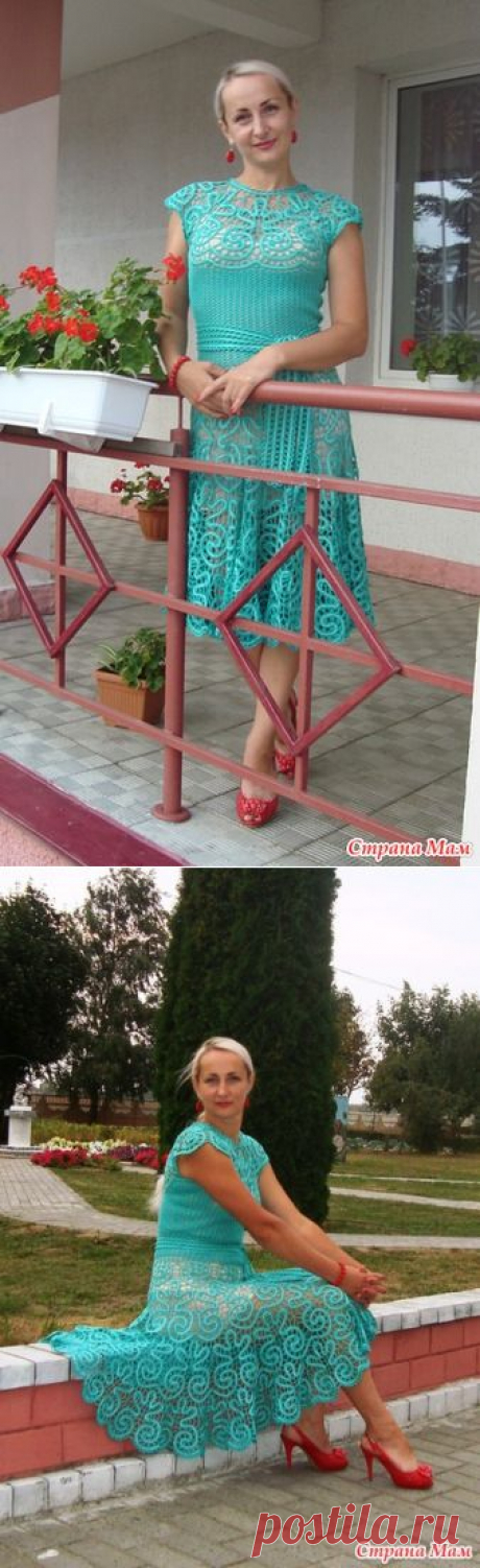 Платье-брюгге. Довела до ума))) - Вязание - Страна Мам