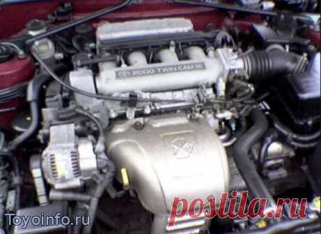Замена ремня ГРМ на двигателе Toyota 3S-GE