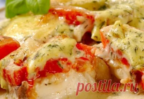 Запеченная рыба «под шубой» - Простые рецепты Овкусе.ру