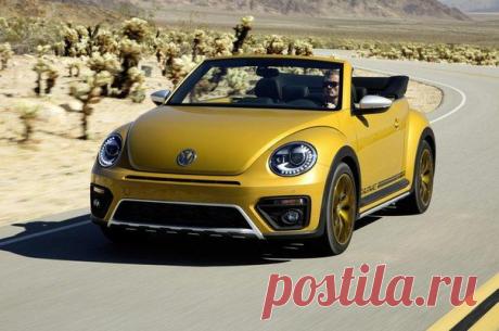 Мировая премьера Volkswagen Beetle Dune на автосалоне в Лос-Анджелесе / Только машины