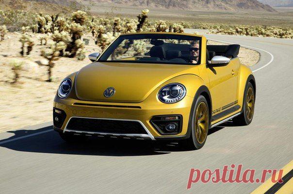 Мировая премьера Volkswagen Beetle Dune на автосалоне в Лос-Анджелесе / Только машины