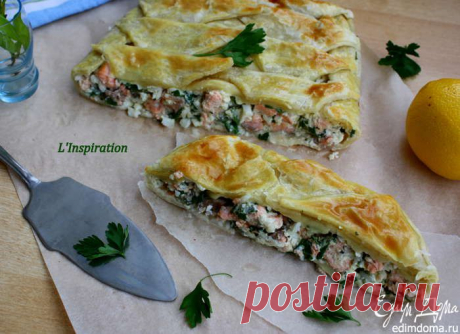 Невероятно вкусный рыбный пирог | Кулинарные рецепты от «Едим дома!»