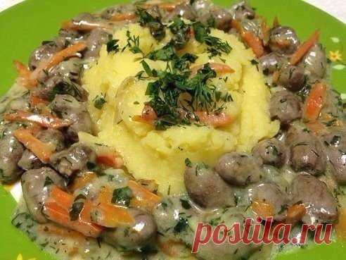 ВКУСНЫЕ РЕЦЕПТЫ КУРИНЫХ СЕРДЕЧЕК