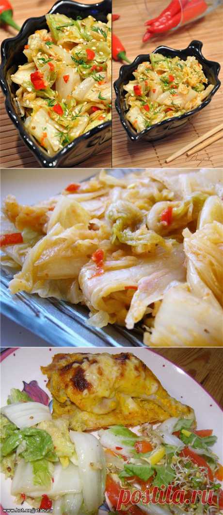 Кимчи (острая корейская капуста).. Рецепт c фото, мы подскажем, как приготовить!