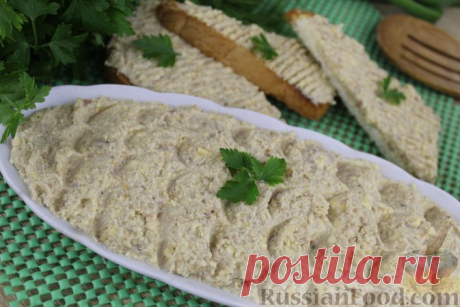 Рецепт: Форшмак с сыром на RussianFood.com