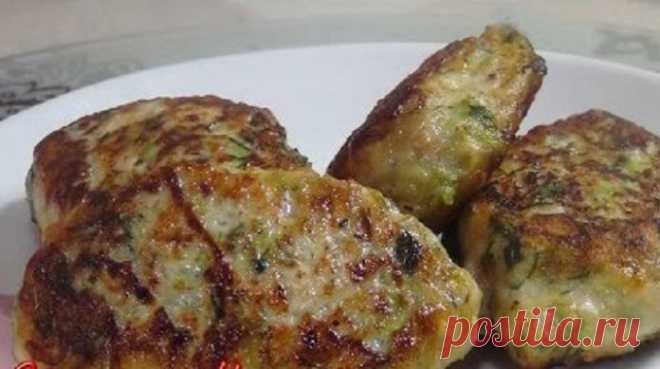 Великолепные куриные котлеты с кабачками - Очень вкусно