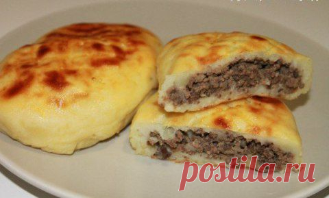 Картофельные зразы с печёночной начинкой