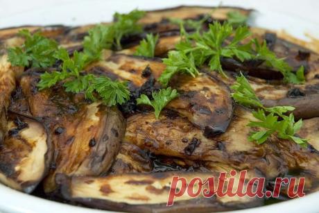 Жареные баклажаны с чесноком - рецепт и способ приготовления, ингридиенты | sloosh