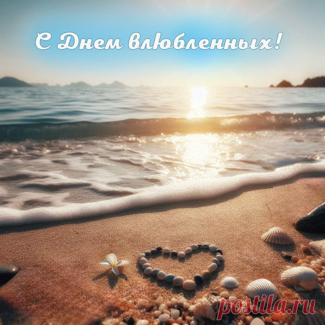 Самых сладких вечеров,
Бесконечно нежных слов,
Удовольствия лавину.
С Днем святого Валентина!
