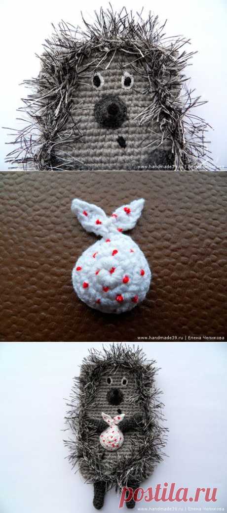 Чехол Ёжик в тумане | Вязаные чехлы для мобильных телефонов | HandMade39.ru