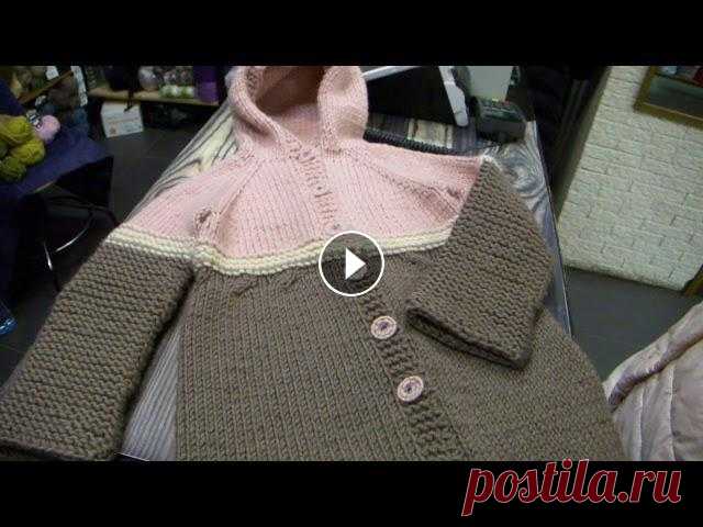 Пальто спицами на девочку 3 года В пальто соединены пряжа Alize superlana maxi и Nako Arctic....