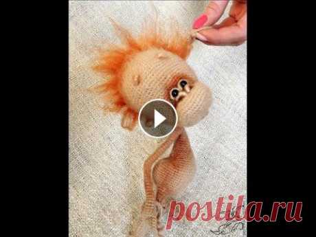 Вязаные обезьянки. Crochet monkey. Вязаные обезьянки. Crochet monkey. Вязаные обезьянки Светланы Перцевой. Игрушки, связанные крючком Светланы Перцевой , не перепутаешь ни с какими друг...