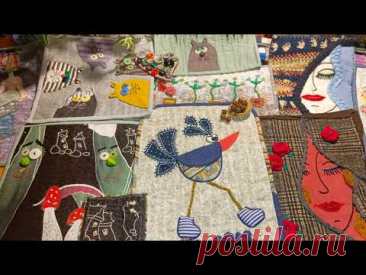 Собрание лоскутных сочинений 🧵 #арттекстиль #хендмейд