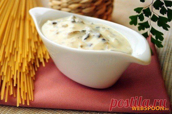 Сливочно-грибной соус с фото | Рецепт сливочно-грибного соуса на Webspoon.ru