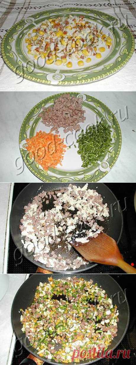 Хорошая кухня - рис с овощами по китайским мотивам. Кулинарная книга рецептов. Салаты, выпечка.