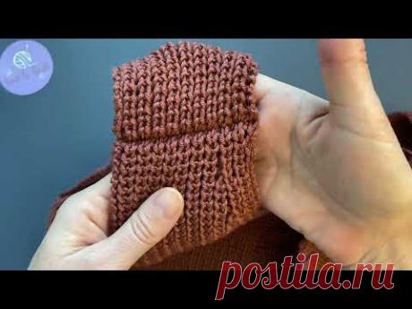 Как сшить плечи вязаного изделия красиво и быстро⏳How to sew knitting seams for shoulder❤️