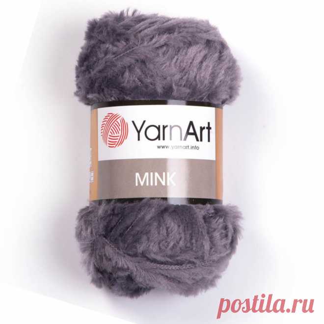 Пряжа YarnArt Mink 346 черный купить в Новосибирске по цене 115.00 руб.