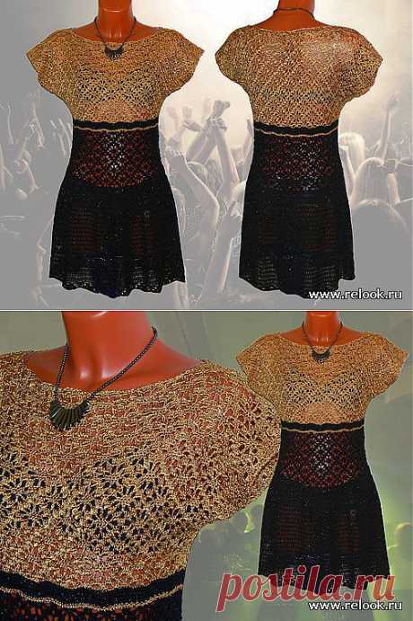 Платье коктейльное крючком: Дневник группы «Hand made»: Группы - мода на Relook.ru