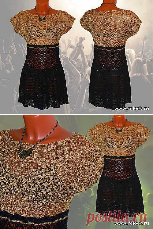 Платье коктейльное крючком: Дневник группы «Hand made»: Группы - мода на Relook.ru