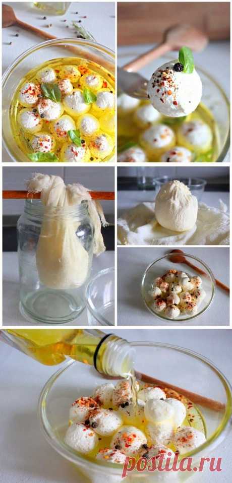 Нежный, вкусный, сочный… Домашний сыр из йогурта — Вкусные рецепты