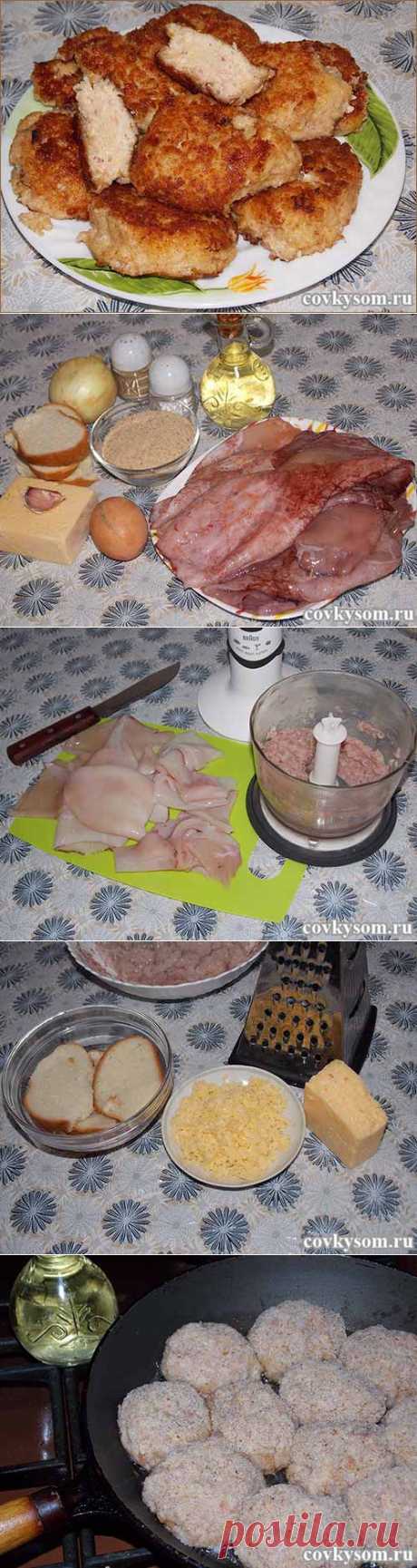 Котлеты из кальмаров