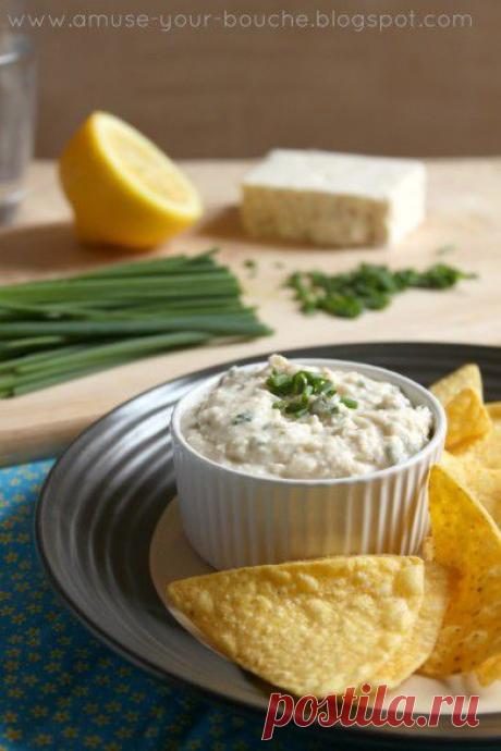 Хумус из фасоли с лимоном и фетой - рецепт с фотографиями