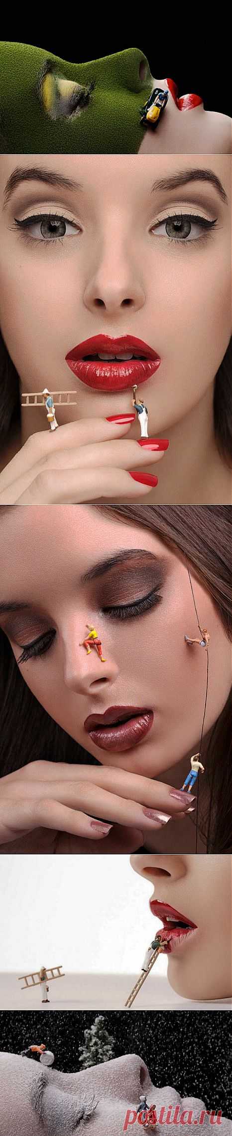 Искусство макияжа от Анны Хилл