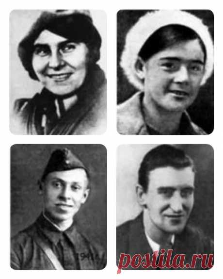 Альпинисты блокадного Ленинграда: О. Фирсова, А. Пригожева, А. Земба, М. Бобров