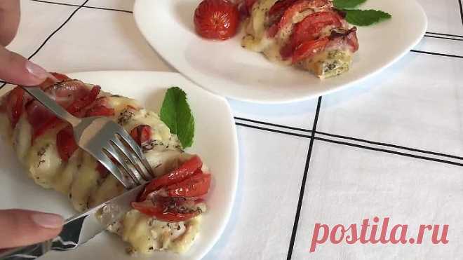 Куриная грудка с  ветчиной и сыром