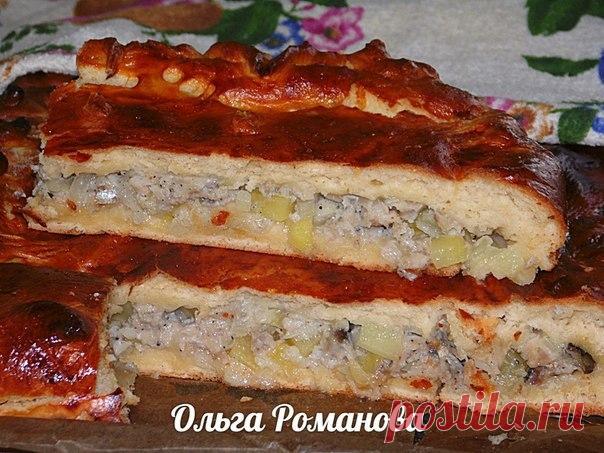 Пирог со скумбрией и картошкой  / X-Style