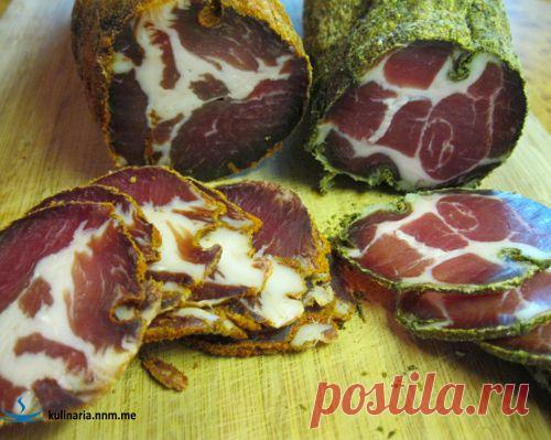 ОЧЕНЬ ВКУСНАЯ ВЯЛЕНАЯ СВИНАЯ ШЕЙКА