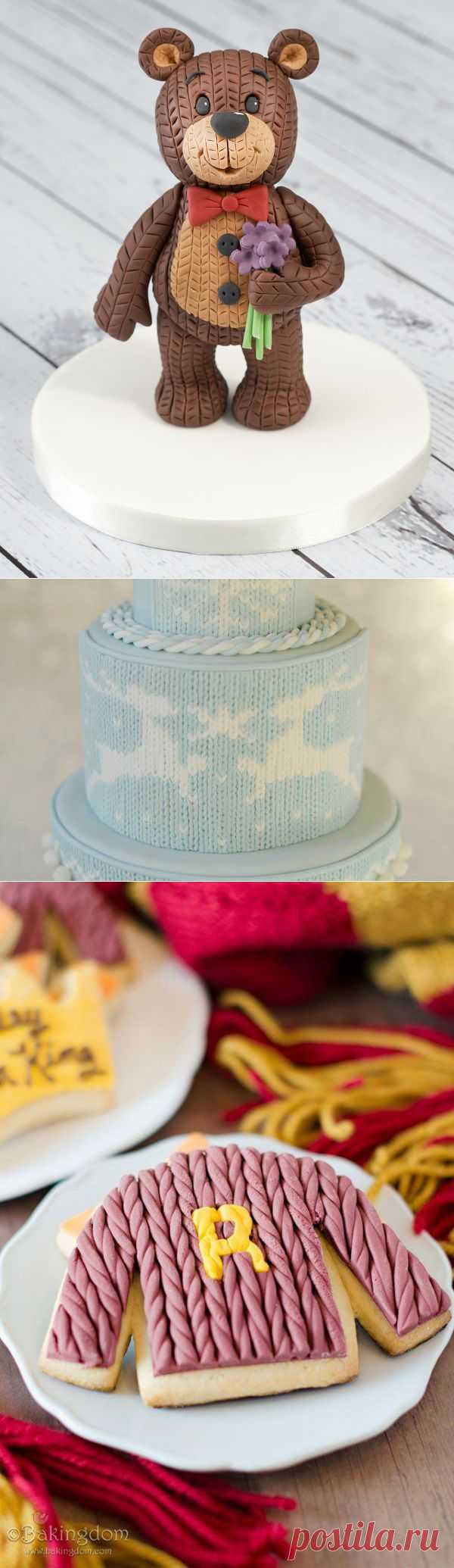 3 Simple Ways To Create A Knitted Effect For Your Cakes - Renshaw