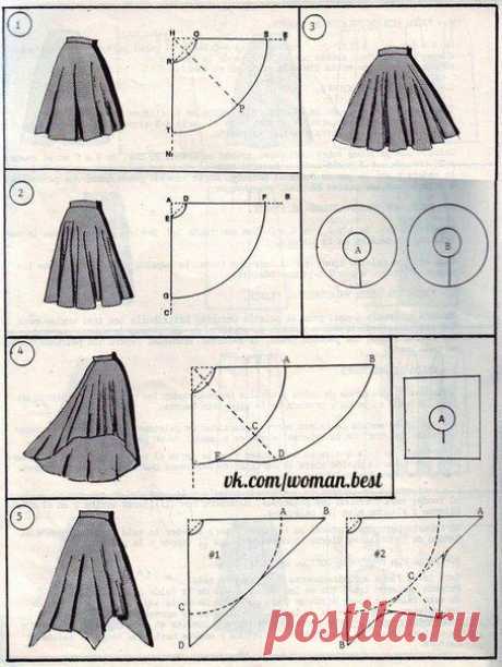 37 способов сшить юбку / Необычные поделки
