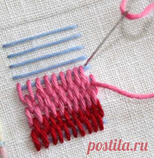 Примеры современной вышивки
