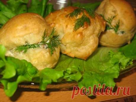 Фото-рецепт &quot;Профитроли с мясным салатом&quot; - Власть Вкуса