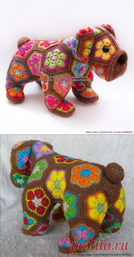 Собака от Heidi Bears.