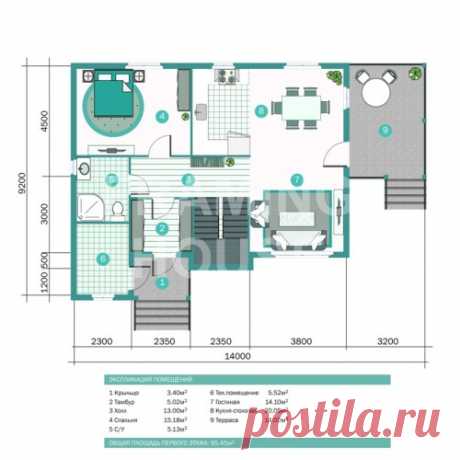 Проект дома Новиль