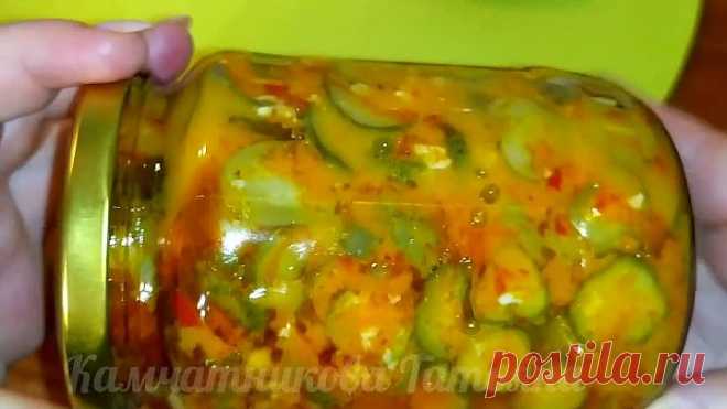 🥒🥒Салат из Огурцов Шантане в острой ЗАЛИВКЕ! Фантастически Вкусный!🥒