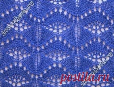 Узор спицами