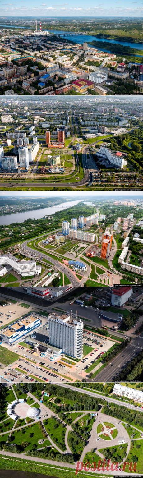 Город, который нельзя назвать серым: Кемерово с высоты птичьего полёта / Туристический спутник