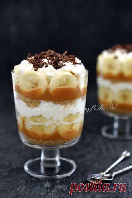 Banoffee Pie im Glas - Rezept